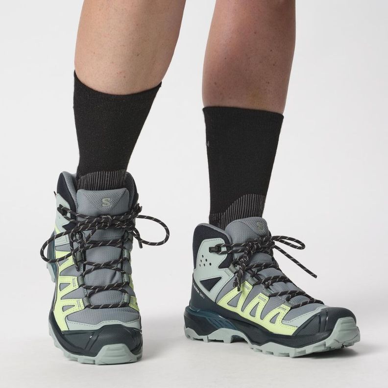 Zapatilla Mujer X Ultra 360 Mid Gtx W Gris Salomon-1