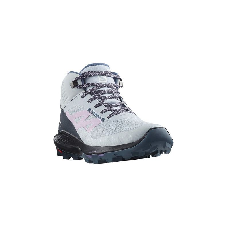 Zapatilla Mujer Outpulse Mid Gtx Gris Claro-3