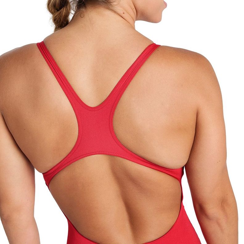 Traje De Baño Mujer Swim Pro Solid Red Arena-3