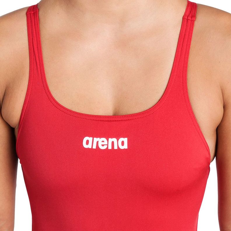 Traje De Baño Mujer Swim Pro Solid Red Arena-4