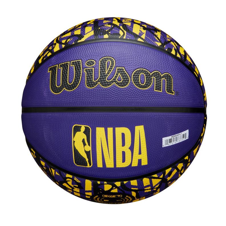 Pelota Basketball Nba Team Graffiti La Lakers 7 Wilson-0
