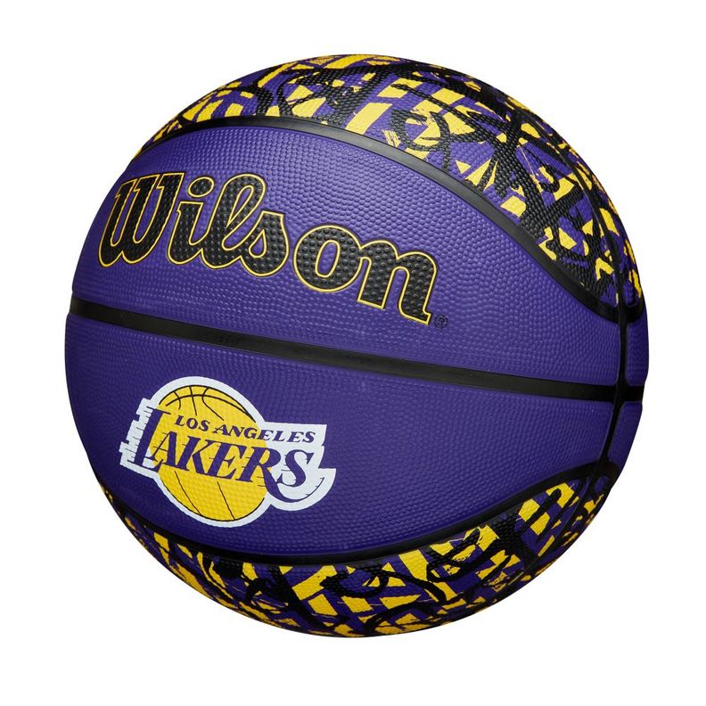 Pelota Basketball Nba Team Graffiti La Lakers 7 Wilson-1