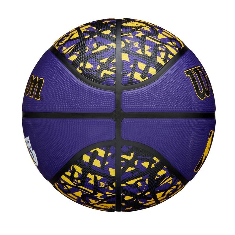 Pelota Basketball Nba Team Graffiti La Lakers 7 Wilson-3