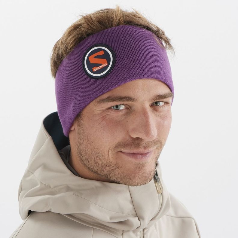 Cintillo Original Headband Morado Salomon-2