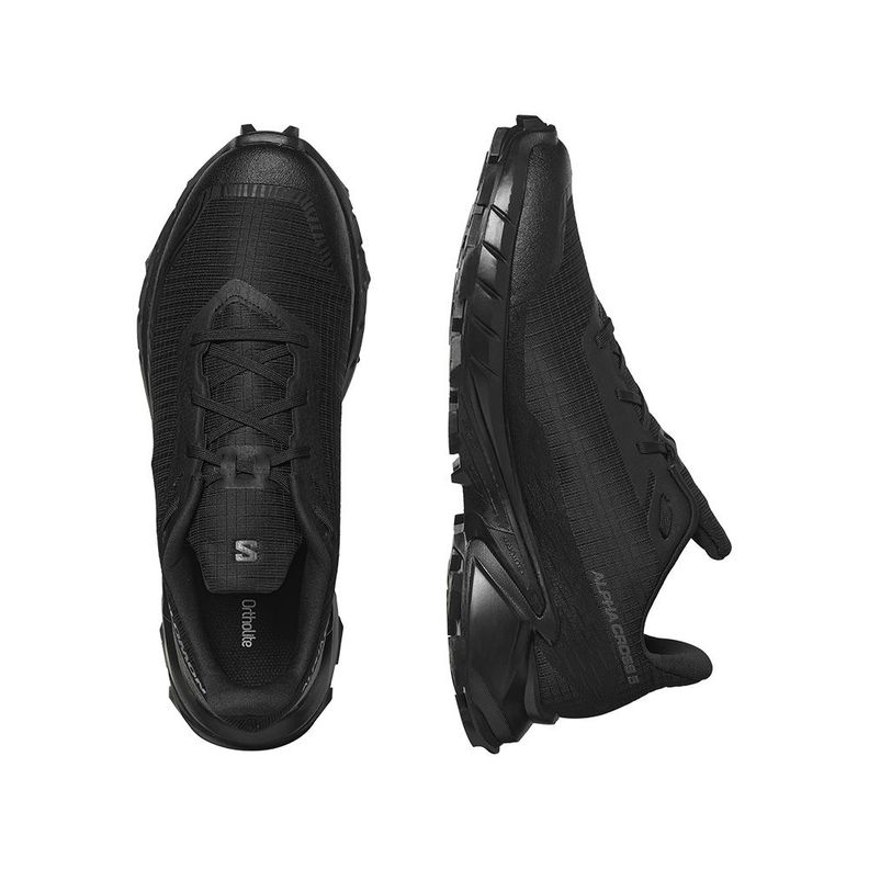Zapatilla Hombre Alphacross 5 Negro Salomon-1
