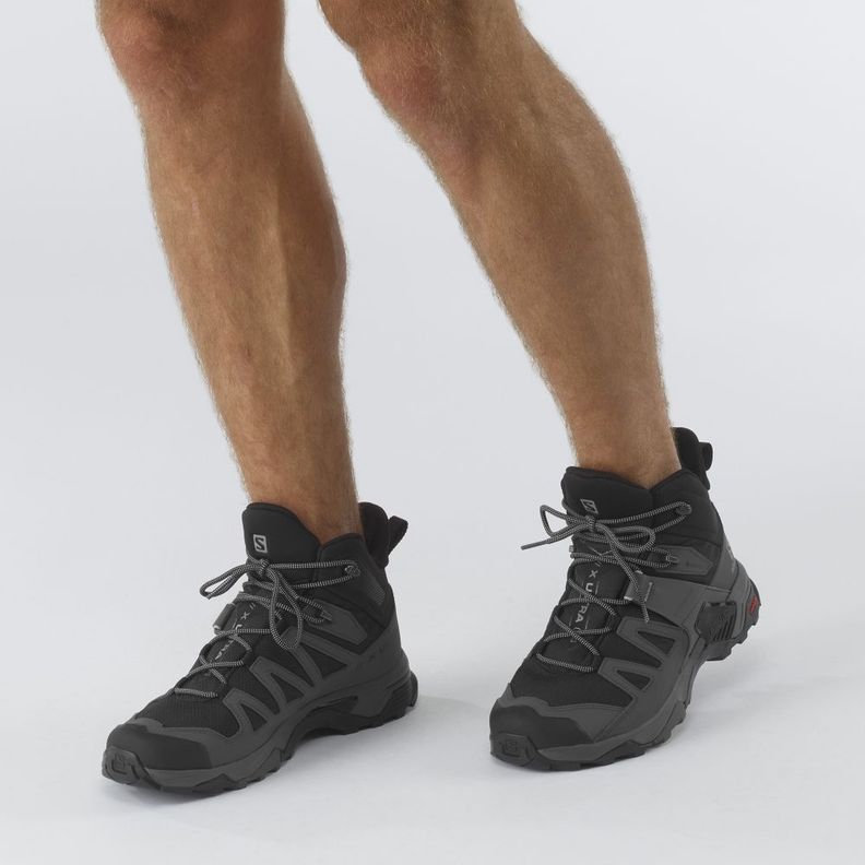Zapatilla Hombre X Ultra 4 Mid Gtx Negro Salomon-3