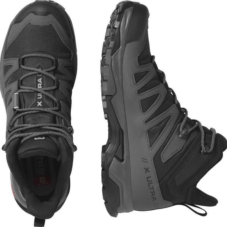 Zapatilla Hombre X Ultra 4 Mid Gtx Negro Salomon-4