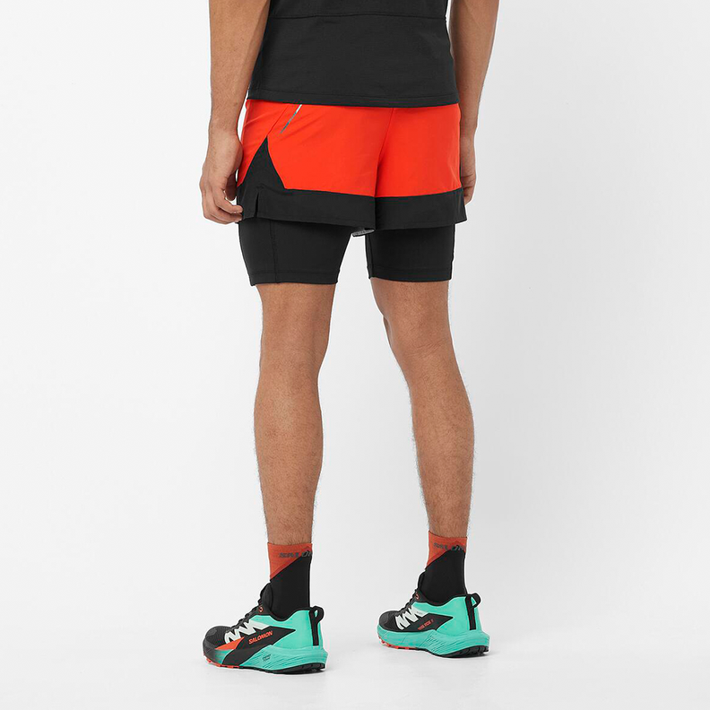 Short Hombre Cross 2In1 Shorts M Ro Salomon-2
