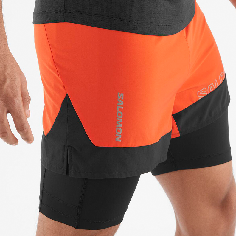 Short Hombre Cross 2In1 Shorts M Ro Salomon-3