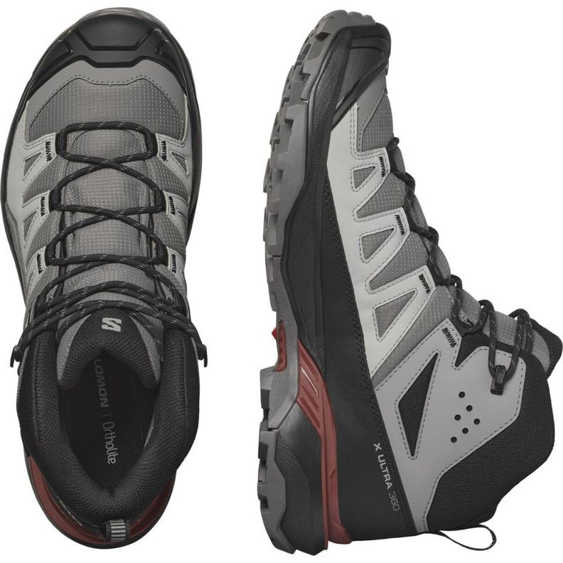 Zapatilla Hombre X Ultra 360 Mid Gtx Gris Salomon-4