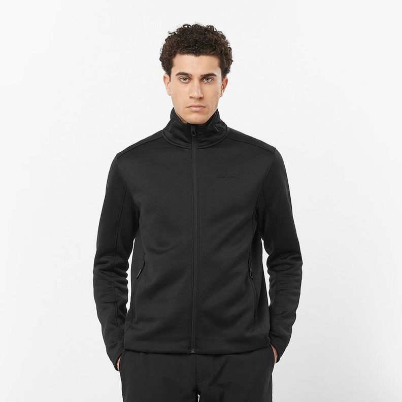 Polerón Hombre Essential Midfleece Fz M Ne Salomon-0
