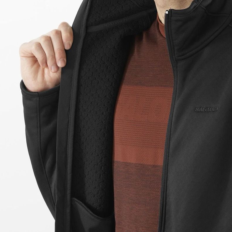 Polerón Hombre Essential Midfleece Fz M Ne Salomon-5