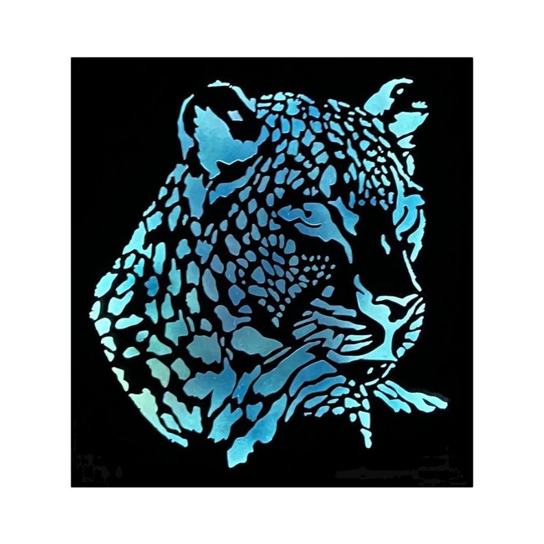 Cuadro Retroiluminado modelo Leopardo-1