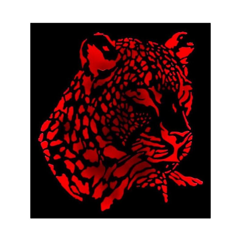 Cuadro Retroiluminado modelo Leopardo-3