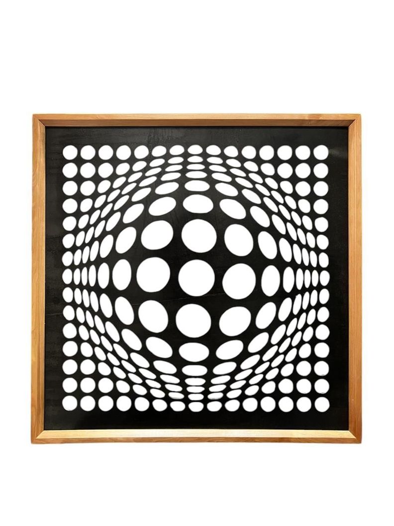 Cuadro Retroiluminado modelo Puntos 3D-0
