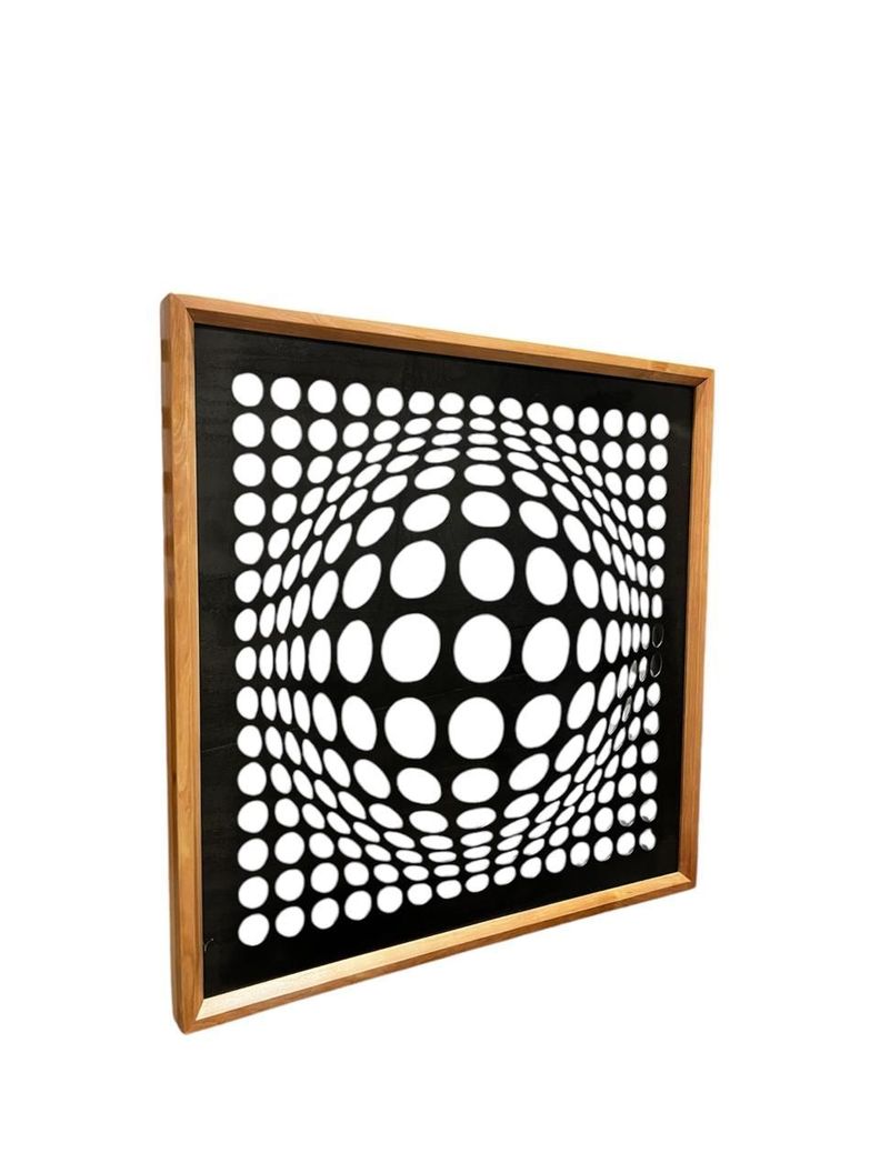 Cuadro Retroiluminado modelo Puntos 3D-2