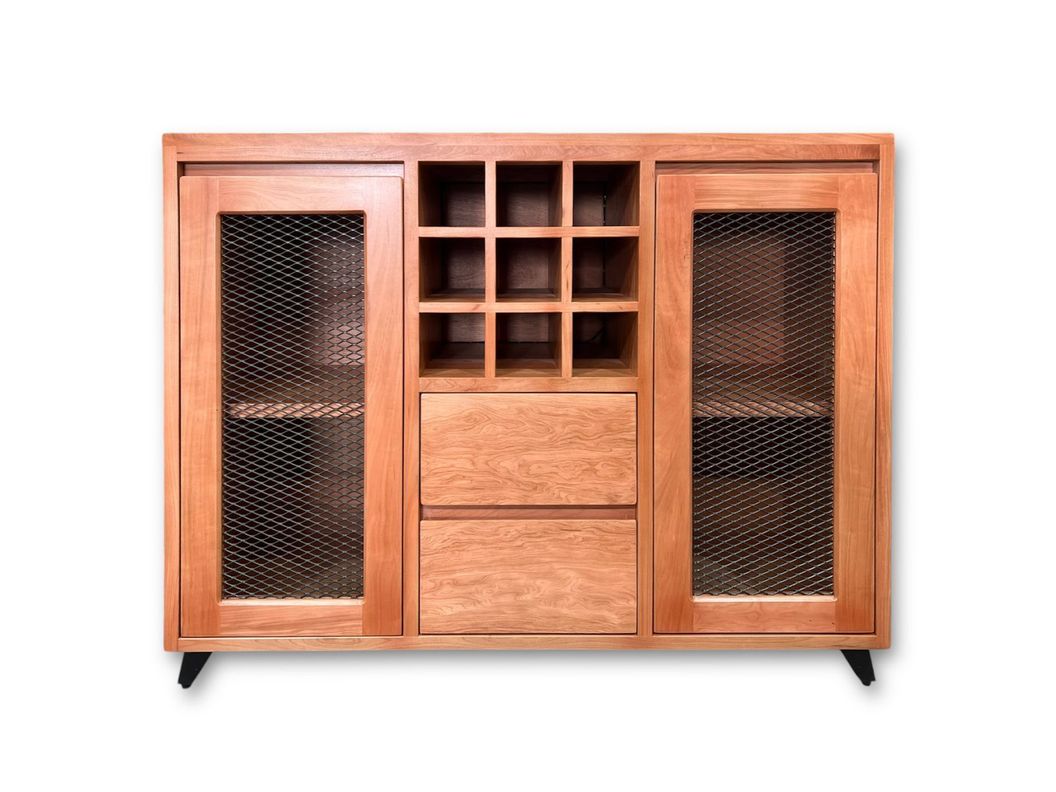 Mueble para vinos y licores con retroiluminación-2