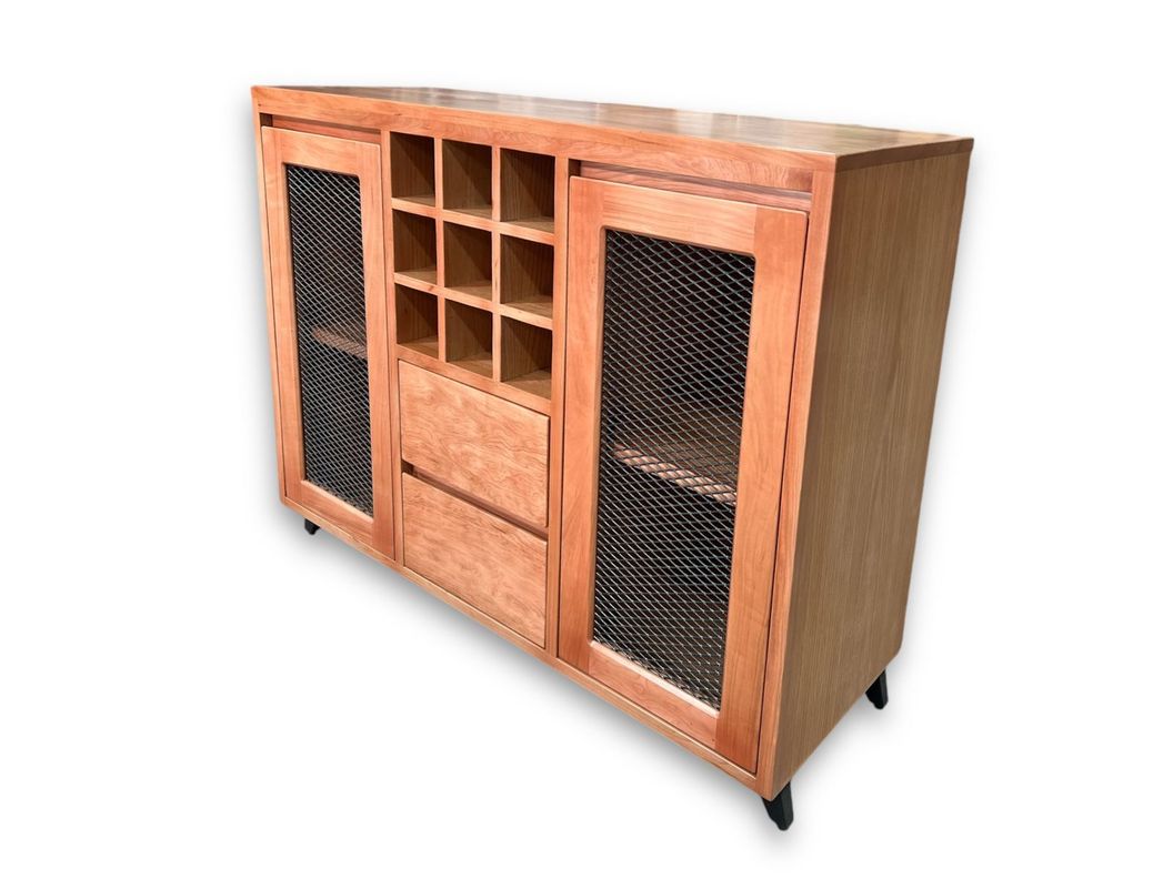 Mueble para vinos y licores con retroiluminación-5