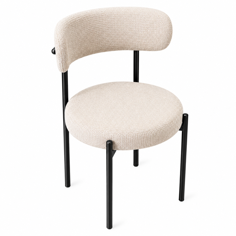 Silla Capri Luxury Beige para Terraza o Comedor