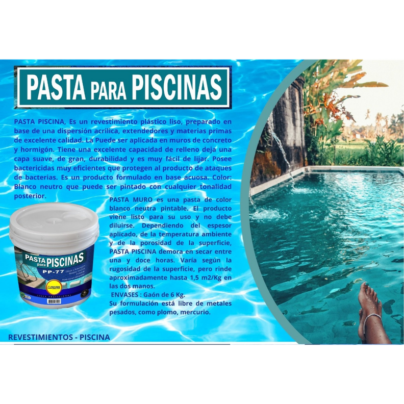 Pasta para Piscina 6Kg-3