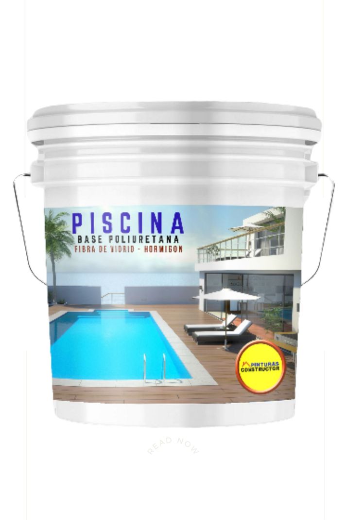 Pintura para Piscina Verde Turquesa  Tineta 16Lts-0