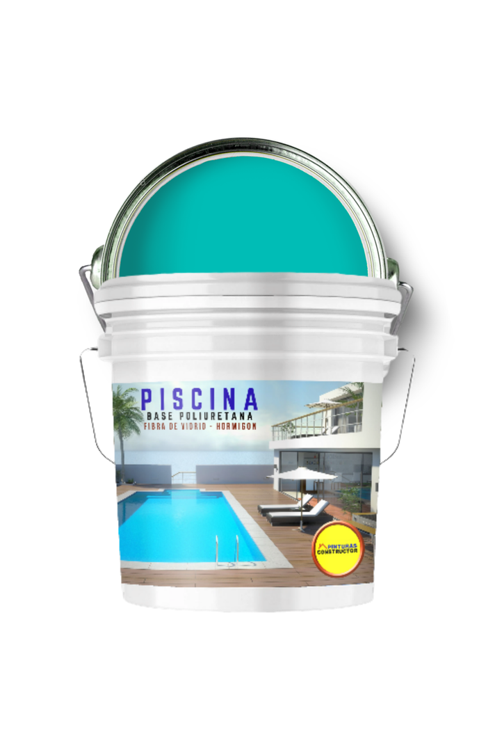 Pintura para Piscina Verde Turquesa  Tineta 16Lts-1