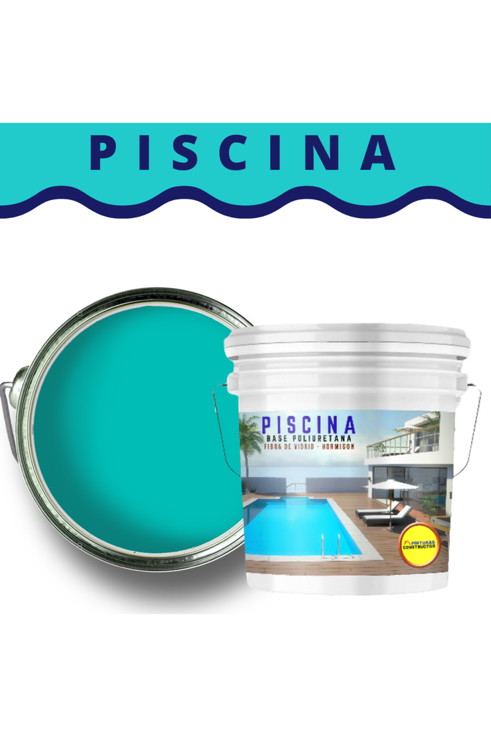 Pintura para Piscina Verde Turquesa  Tineta 16Lts-2