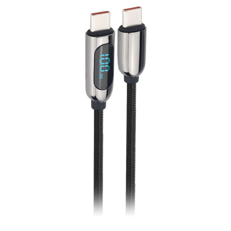 Cable Tipo C A Tipo C Con Pantalla Led 100w - SC