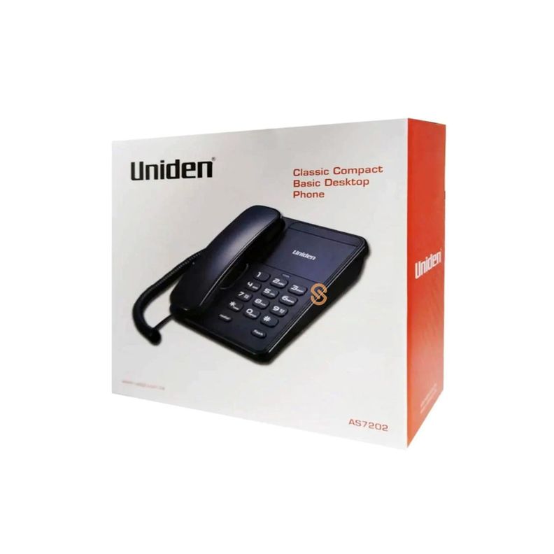 Teléfono Fijo Sobremesa Uniden Color Negro - Shopyclick-2