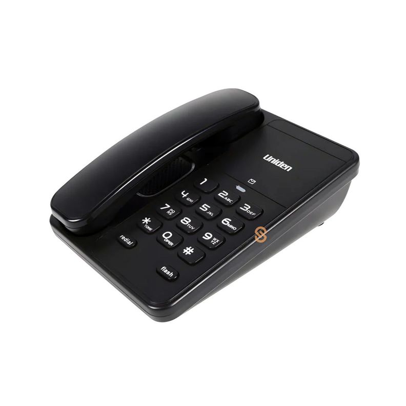 Teléfono Fijo Sobremesa Uniden Color Negro - Shopyclick-1