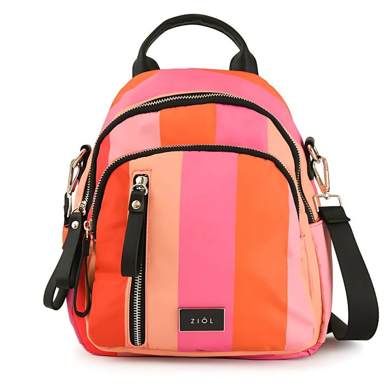 Mochila Pequeña Dublin Coral Ziol - SC-0