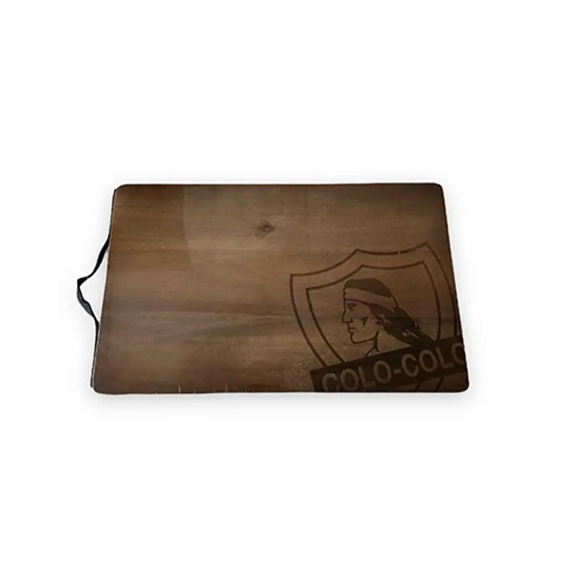 Tabla De Cortar Cocina 23x40cms Logo Colo Colo - Shopyclick-0