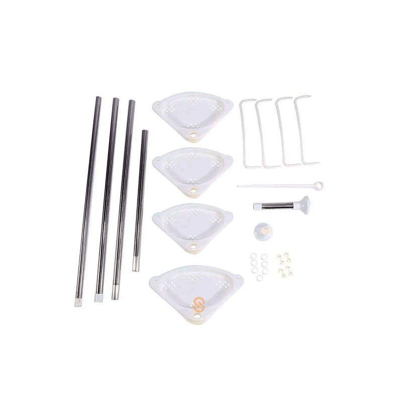 Organizador De Ducha Esquinero Con 4 Repisas - Shopyclick-3