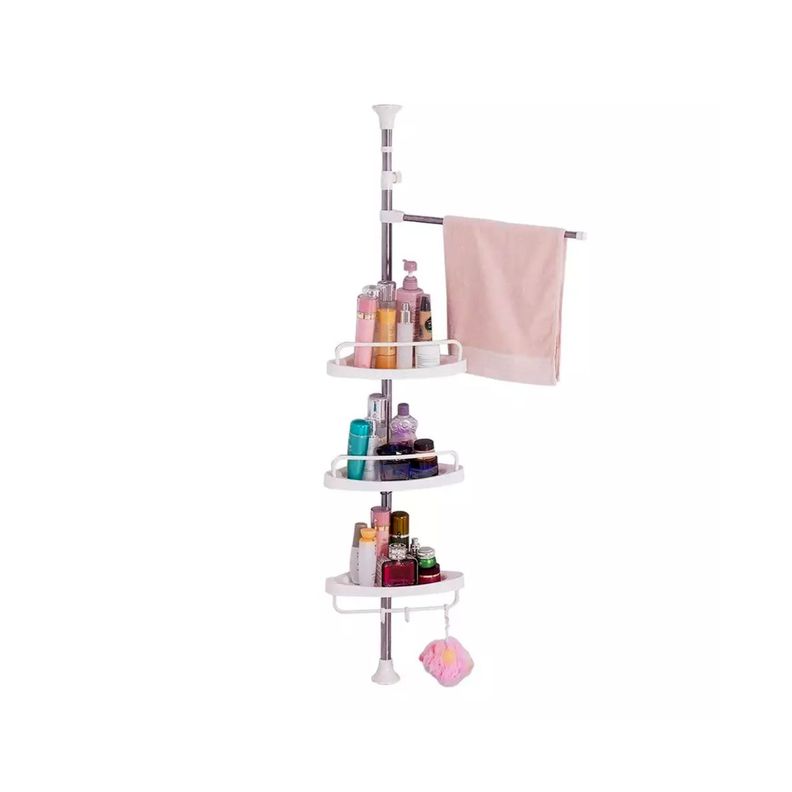 Organizador De Ducha Esquinero Con 4 Repisas - Shopyclick-0