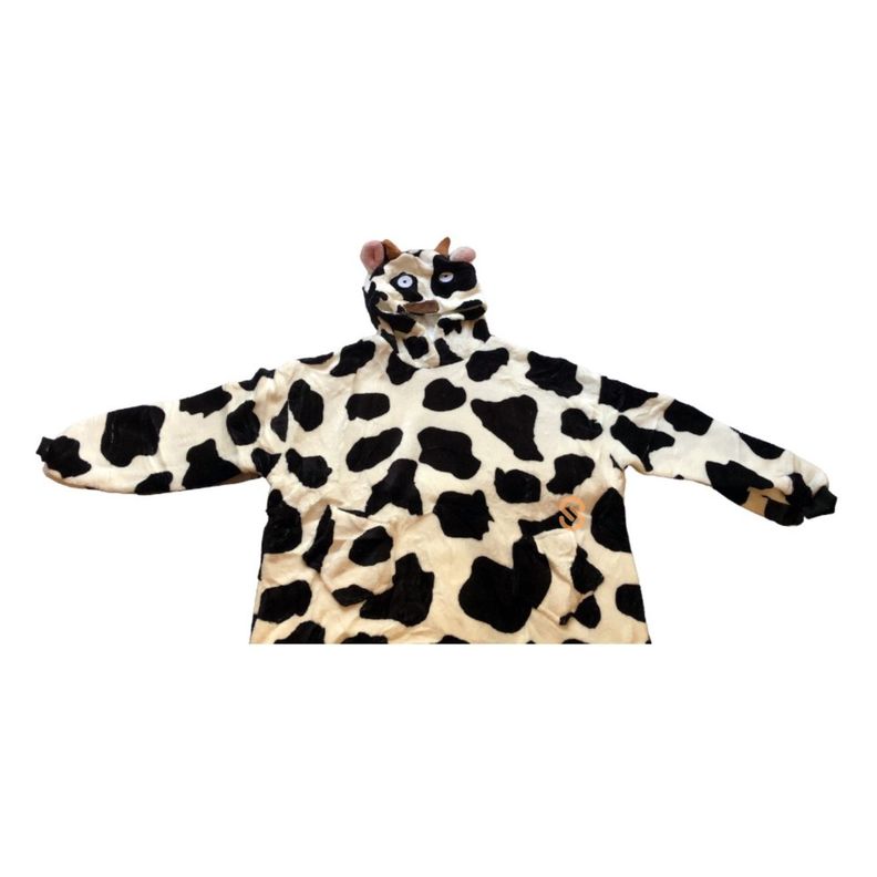 Polerón Frazada Manta Sherpa De Polar Diseño Vaquita - Shopyclick-2