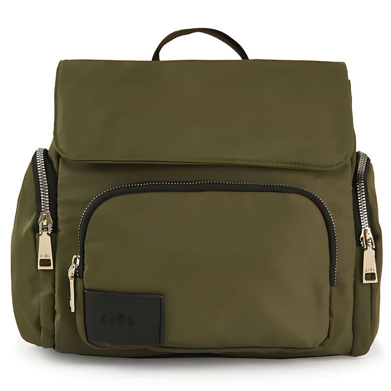 Mochila Mediana Con Tapa Colores Maciel Ziol - SC
