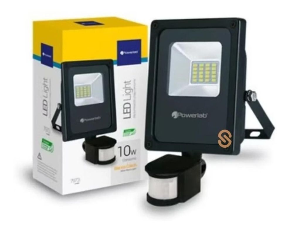 Foco Reflector Led Exterior Ip65 10w Con Sensor - Shopyclick-1