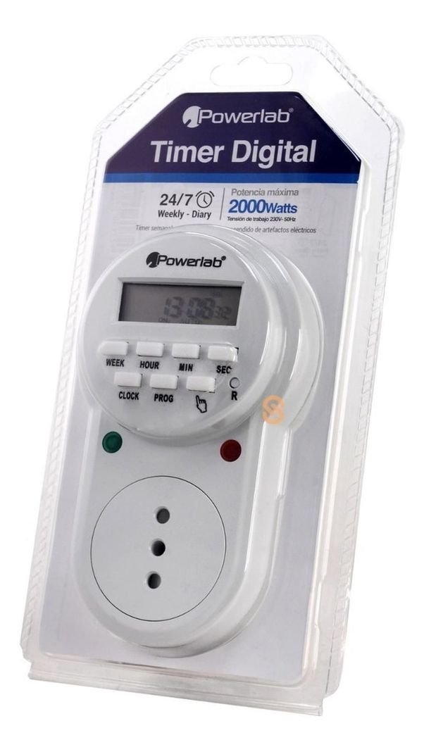 Timer Temporizador Digital 24/7 2000w - Shopyclick-3