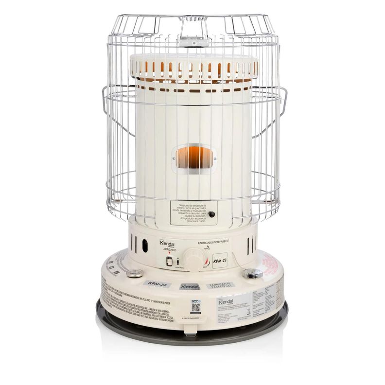 Estufa A Parafina Con Mecha Color Blanco Kendal - Shopyclick-0