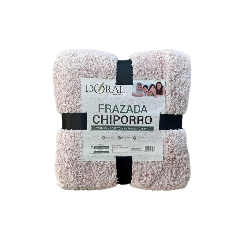 Frazada Chiporro 1.5 Plazas Surtidos Tonos Claros - SC-0