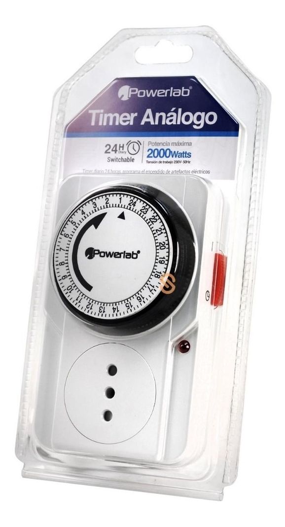 Timer Temporizador Análogo Diario 24hrs 2000w - Shopyclick-3