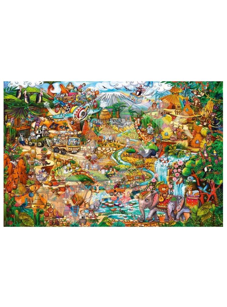 Heye Puzzle 2000 p. Exotic Safari Genial (06629996)-1
