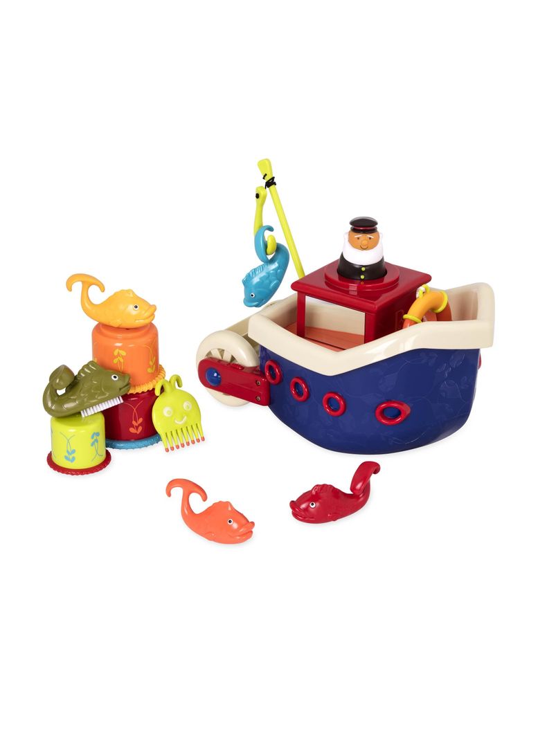 B. Toys Fish & Splish Bath Boat Genial (B7322870)-0