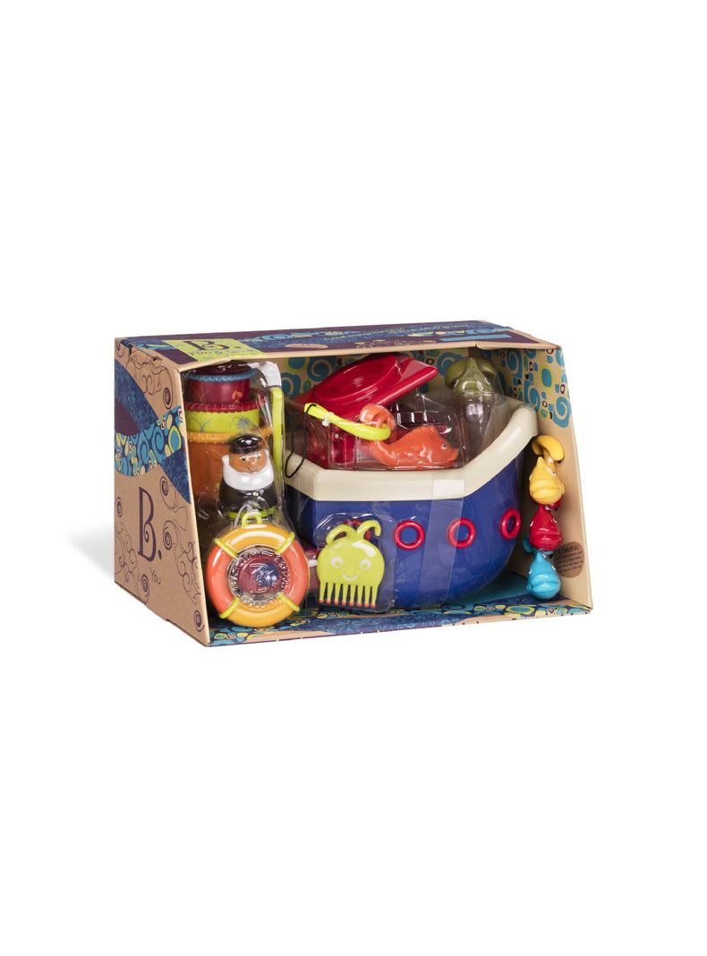 B. Toys Fish & Splish Bath Boat Genial (B7322870)-1