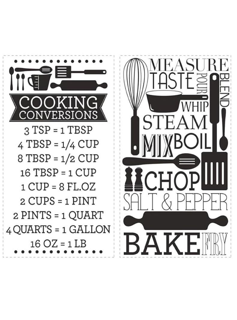Roommates Stickers Cooking Conversions (B6794893)-3