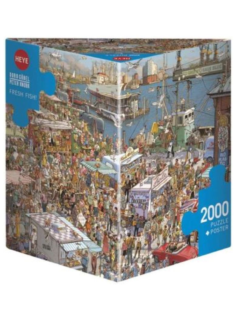 Heye Puzzle 2000 p. Fresh Fish Genial (06630025)-0
