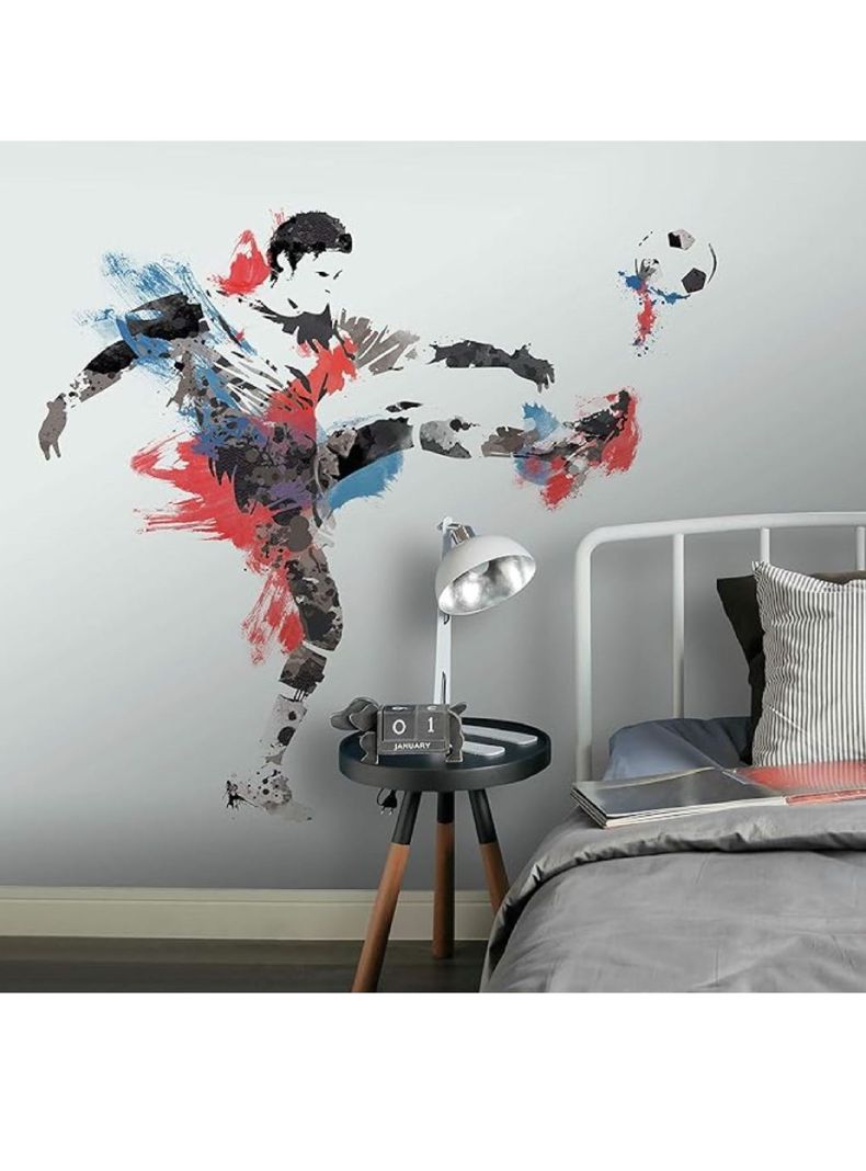 Roommates Stickers Mens Futbol Champion Giant (B6741869)-0