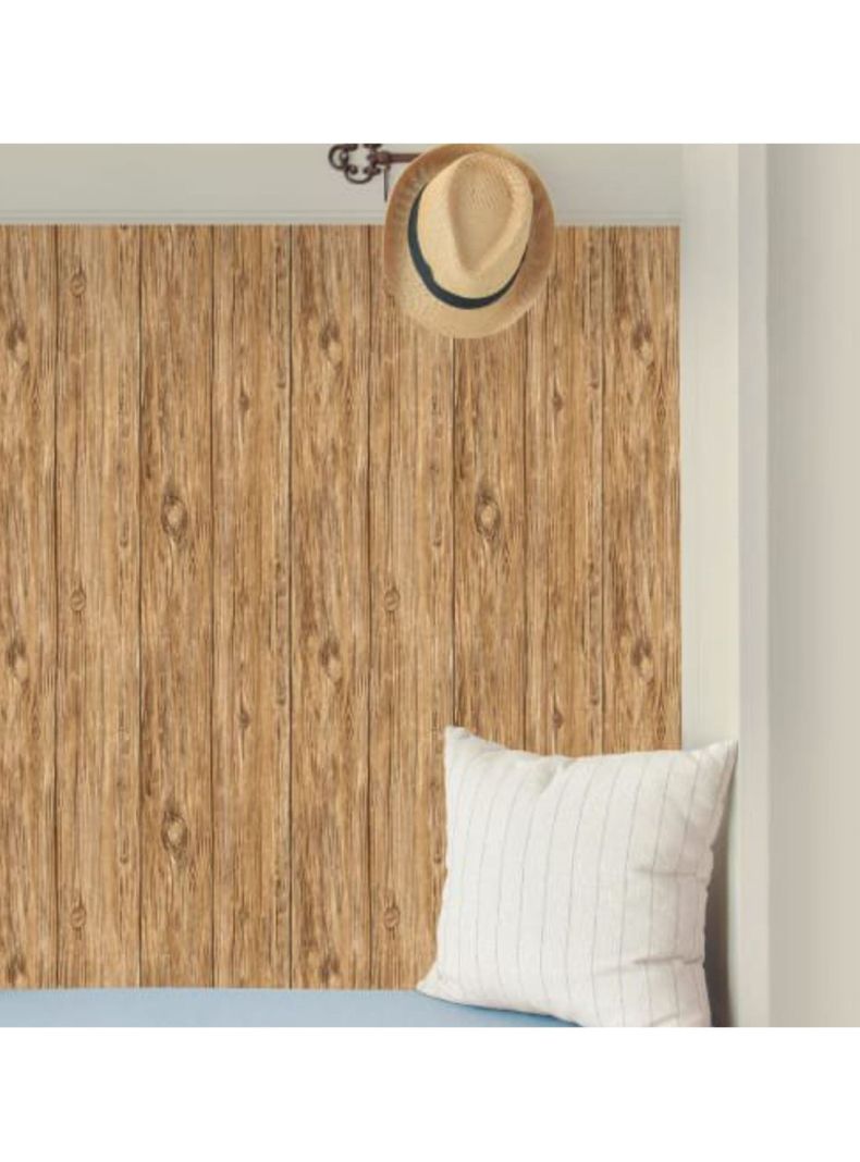 Roommates PVC Autoadhesivo Brown Mushroom Wood (B6731300)-0