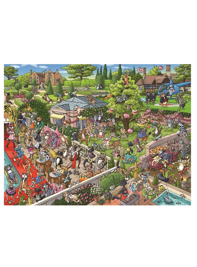 Heye puzzle de 1000 piezas Party Cats. (06429838)-1