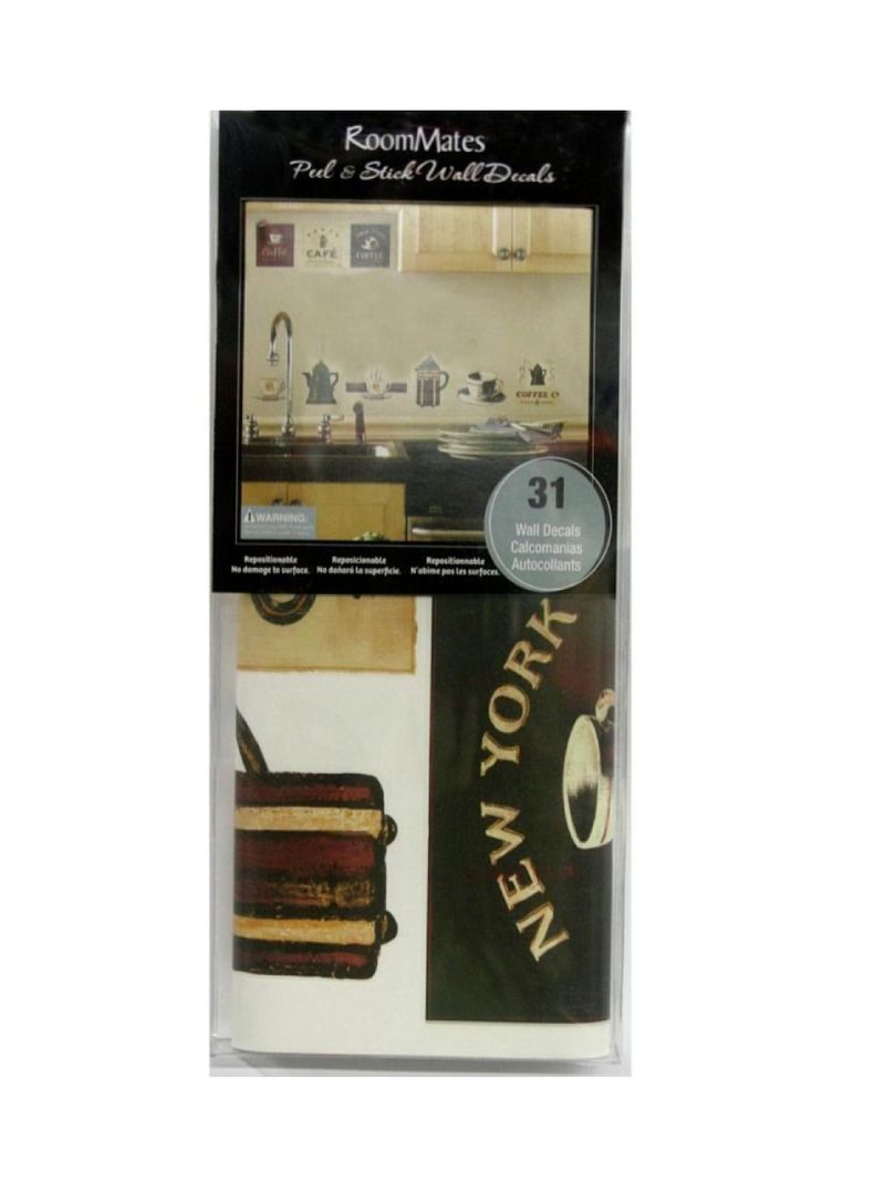 Roommates Wallstickers Coffee House Genial (B6740201)-1